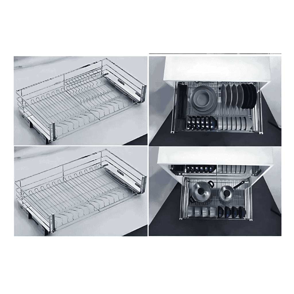 1-bo-gia-xoong-noi Giá xoong nồi bát đĩa tủ dưới BLANC BC 02S80/80cm ( 1 bộ 2 chiếc) - Ảnh 1
