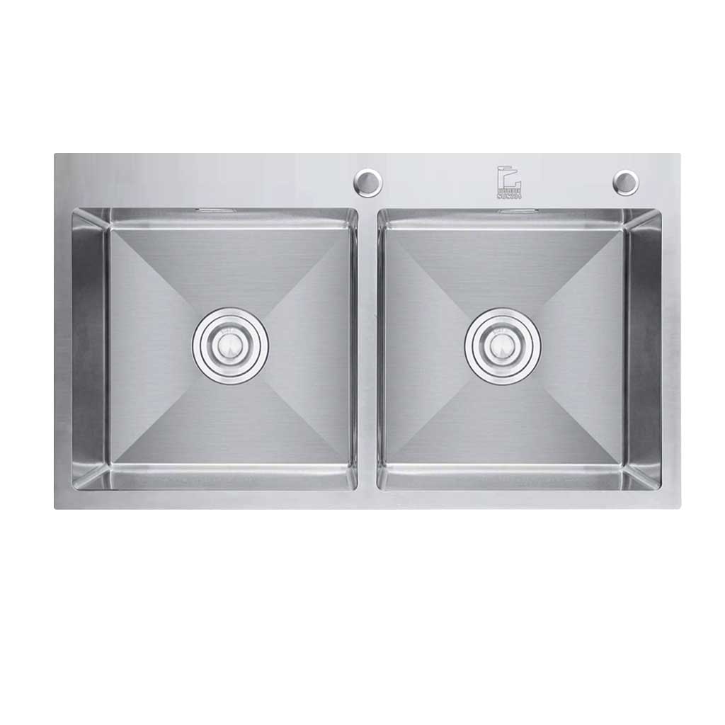 7843-cân Chẩu rửa Roslerer RL04-8245 âm toàn phần Inox 304 - Ảnh 1