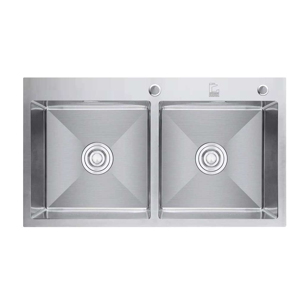 8245 Chậu rửa bát Roslerer RL04-8245 cân inox 304 - Ảnh 1