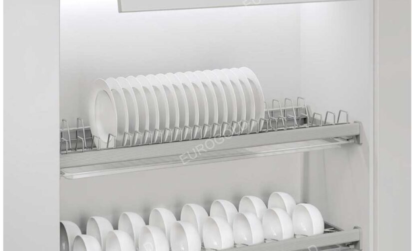 Giá cố định 2 tầng Eurogold inox 304 EPS700 /EPD8270VX/70cm