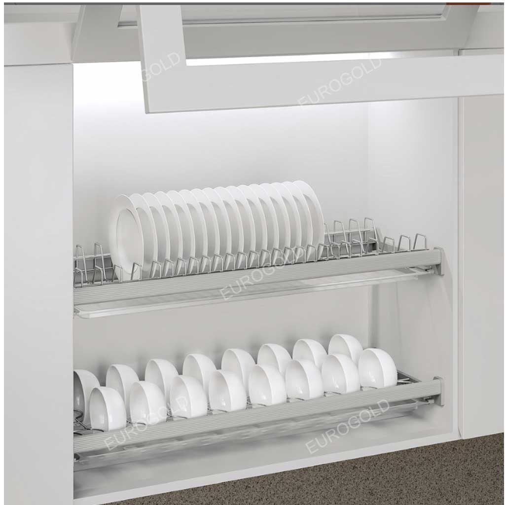 gia-bat-co-dinh Giá cố định 2 tầng Eurogold inox 304 EPS600 /EPD8260VX/60cm - Ảnh 1