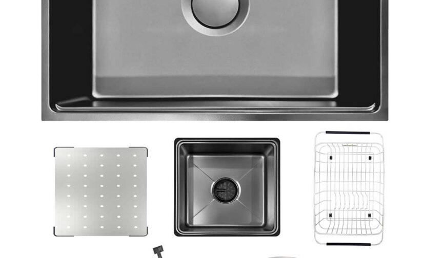 Chậu Rửa Bát Inox Chống Xước GENTO: GT04 – 7843 Nano Phủ nano dạng hạt chống xước