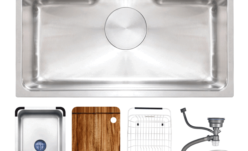 Chậu rửa Gento GT04-8048 Inox 304 tặng vòi rút