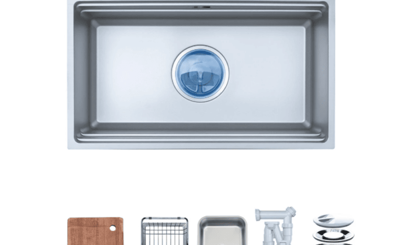 Chậu rửa bát 1 hố NOBINOX LIRA NJ560D