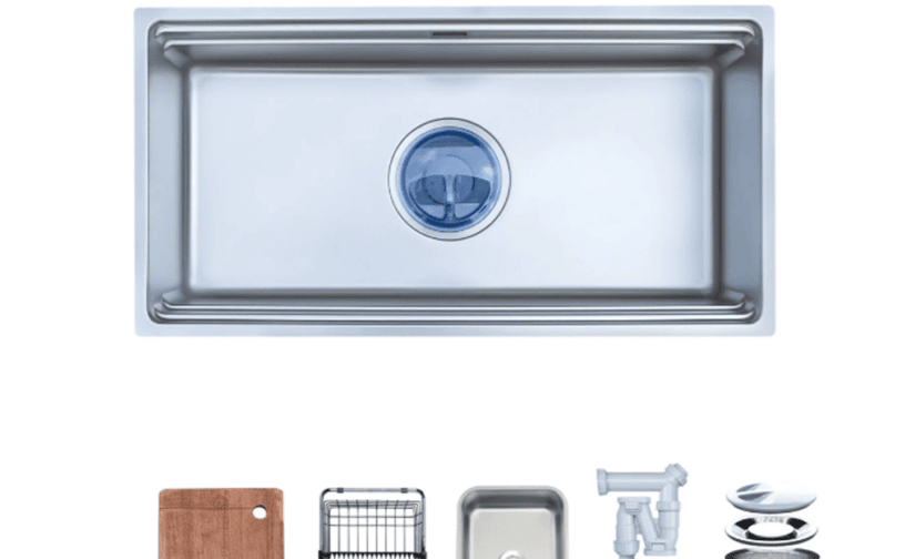 Chậu rửa bát 1 hố NOBINOX LIRA NJ566D