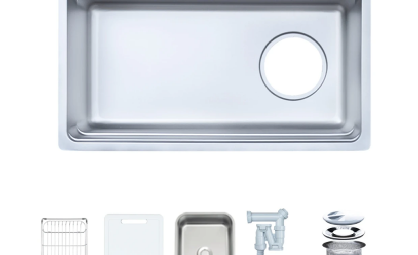 Chậu rửa bát 1 hố NOBINOX ARVO V676