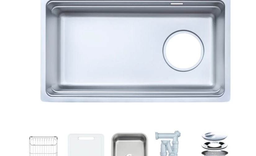 Chậu rửa bát 1 hố NOBINOX ARVO V775