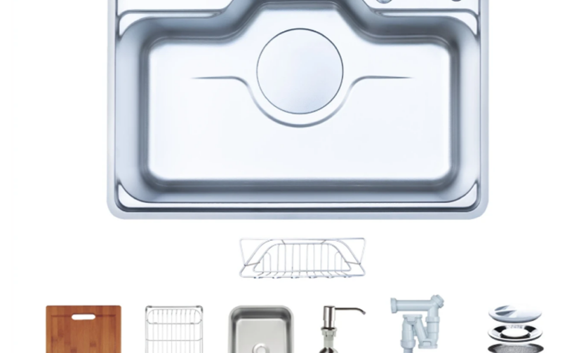 Chậu rửa bát 1 hố NOBINOX LIKEN NL725D