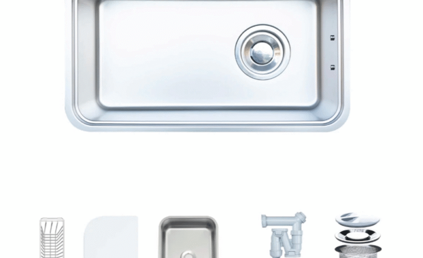 Chậu rửa bát 1 hố  NOBINOX MONO VA204D
