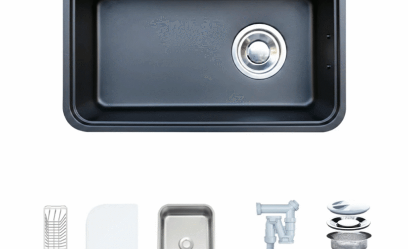 Chậu rửa bát 1 hố  NOBINOX MONO VA204D (Sao chép)