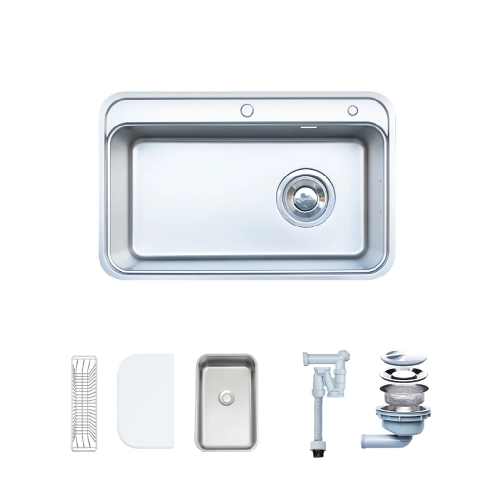 NOBINOX NOVA A382 1 Chậu rửa bát 1 hố NOBINOX NOVA A382 - Ảnh 1
