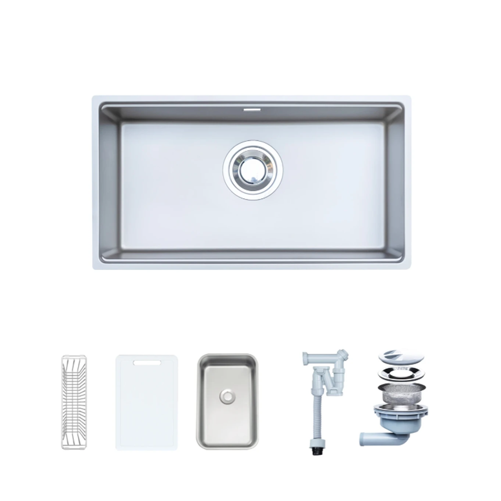 ROSA NN974DT 1 Chậu rửa bát 1 hố NOBINOX ROSA NN974DT - Ảnh 1